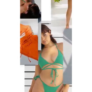 Toluca Swim Bikini Set Size M/L Lush